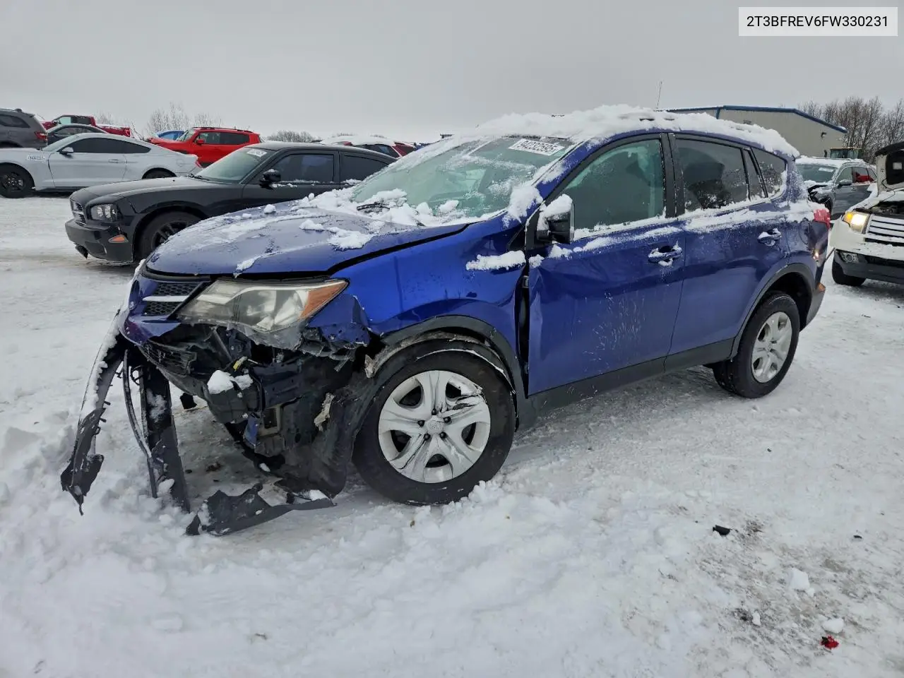 2T3BFREV6FW330231 2015 Toyota Rav4 Le