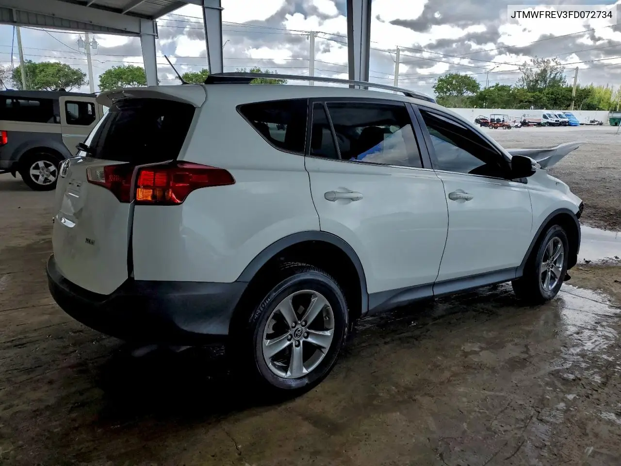 JTMWFREV3FD072734 2015 Toyota Rav4 Xle