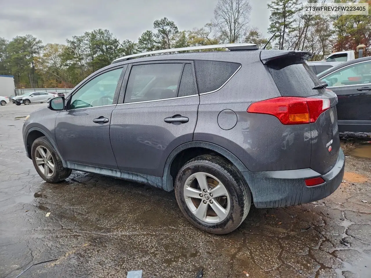 2T3WFREV2FW223405 2015 Toyota Rav4 Xle