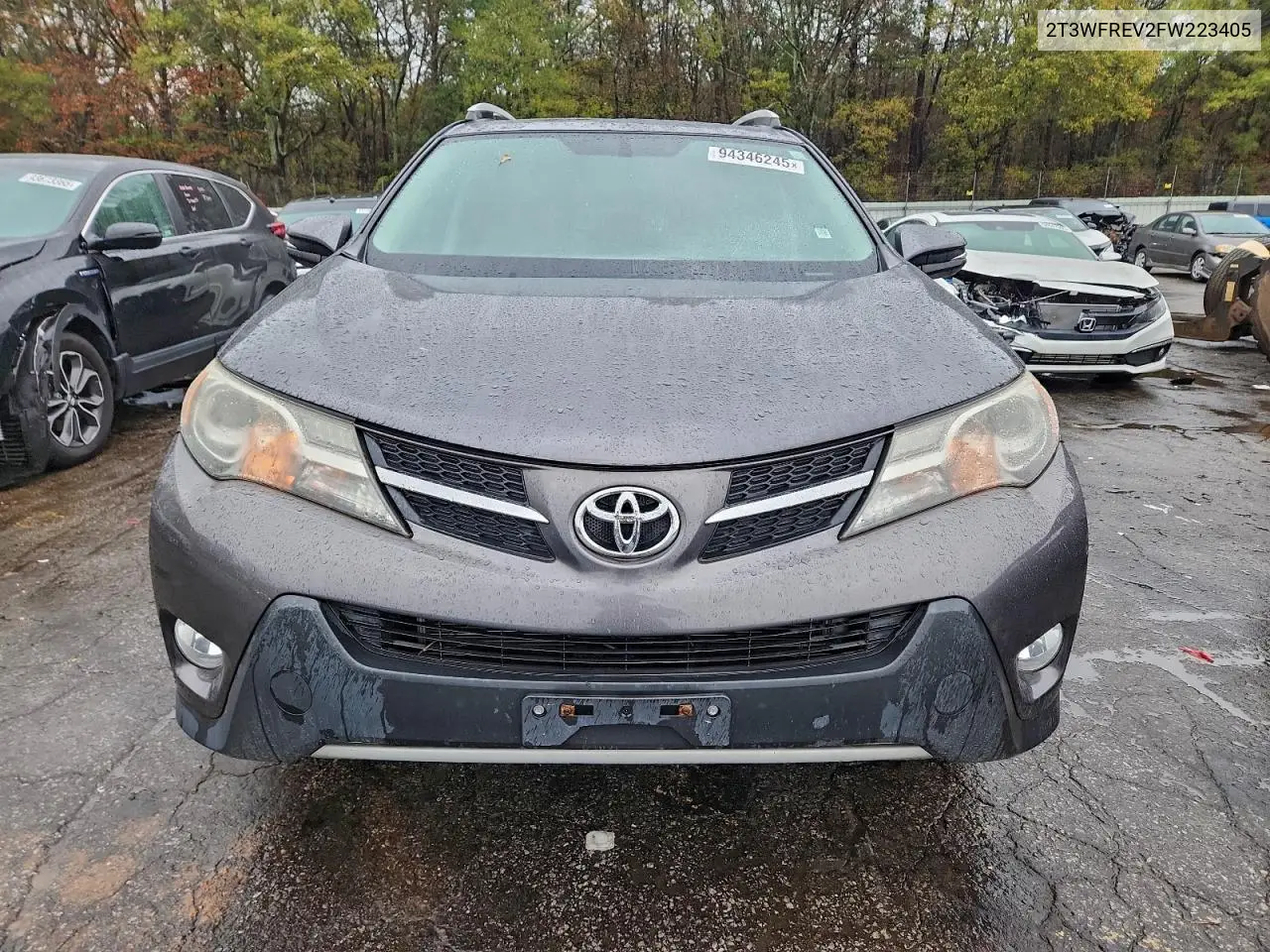 2T3WFREV2FW223405 2015 Toyota Rav4 Xle