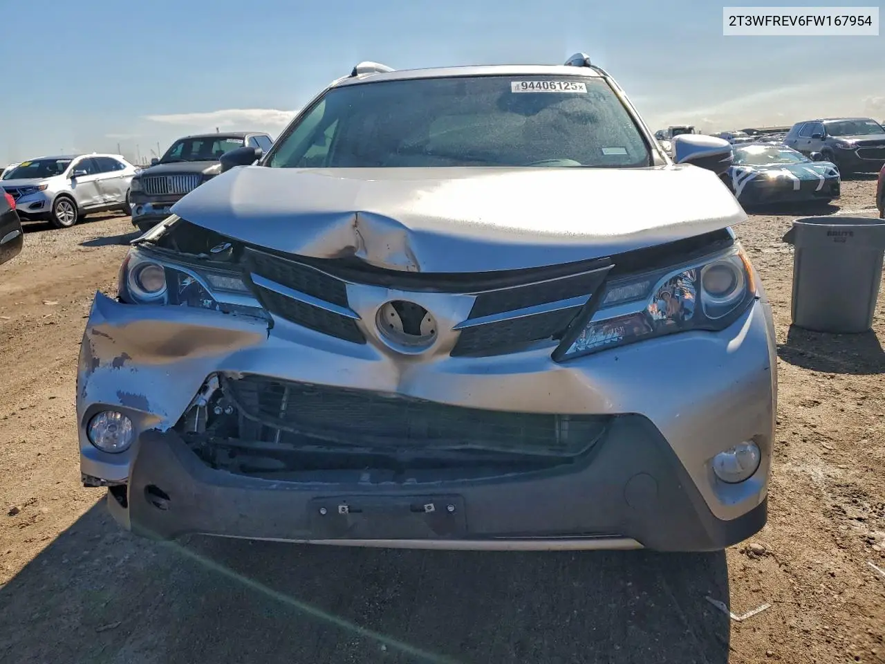 2T3WFREV6FW167954 2015 Toyota Rav4 Xle