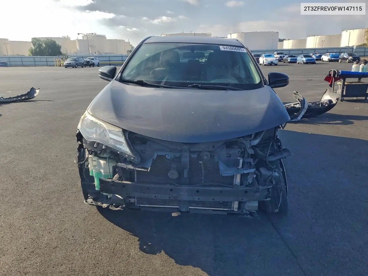 2T3ZFREV0FW147115 2015 Toyota Rav4 Le