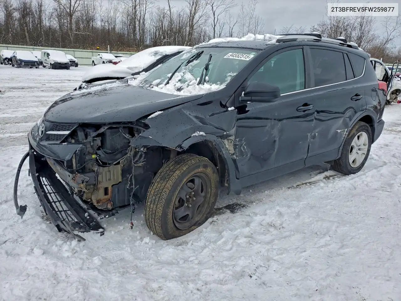 2T3BFREV5FW259877 2015 Toyota Rav4 Le