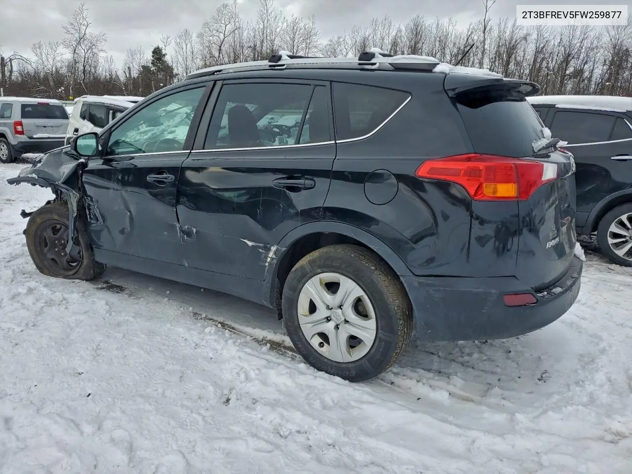 2T3BFREV5FW259877 2015 Toyota Rav4 Le