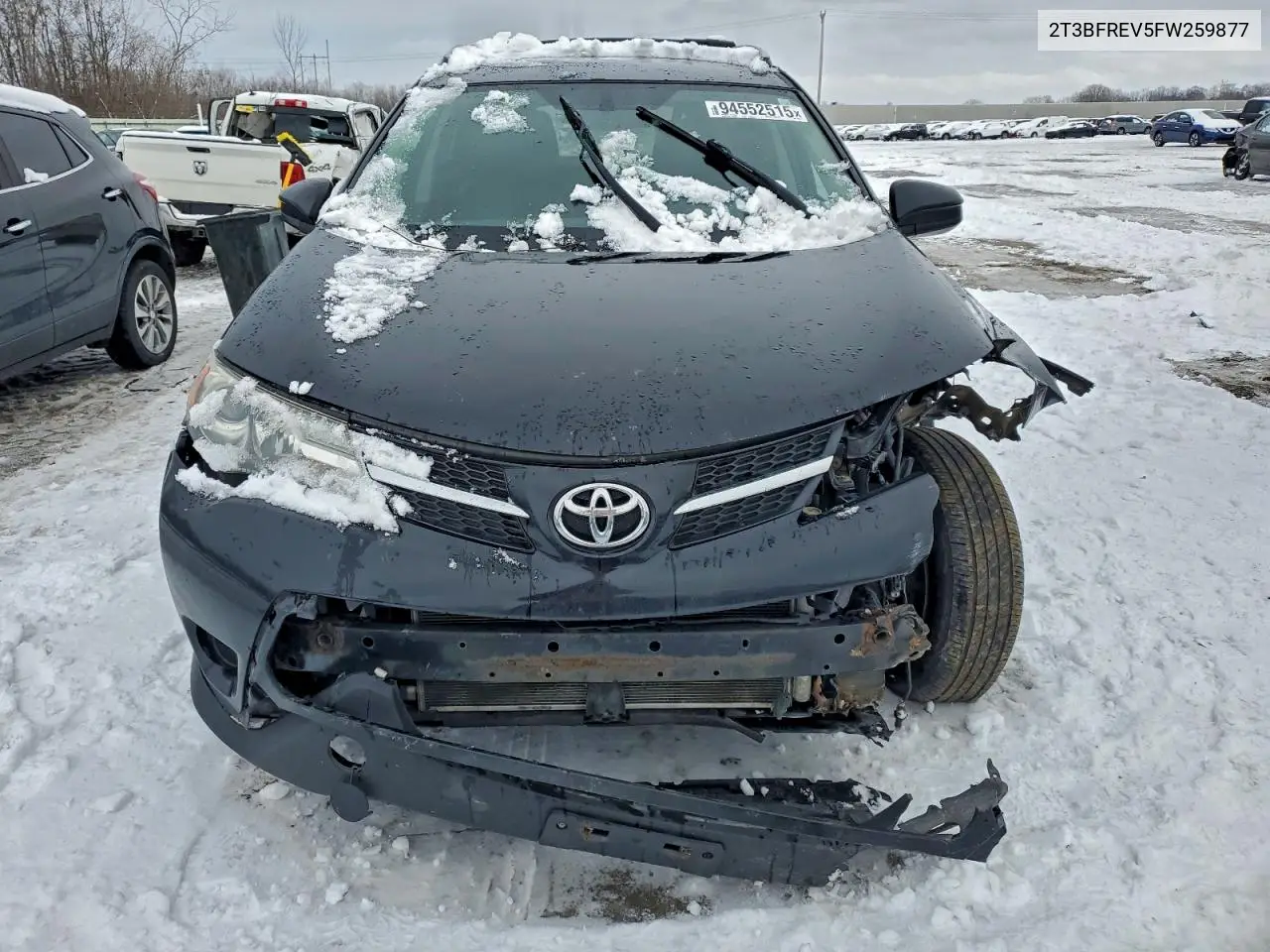 2T3BFREV5FW259877 2015 Toyota Rav4 Le