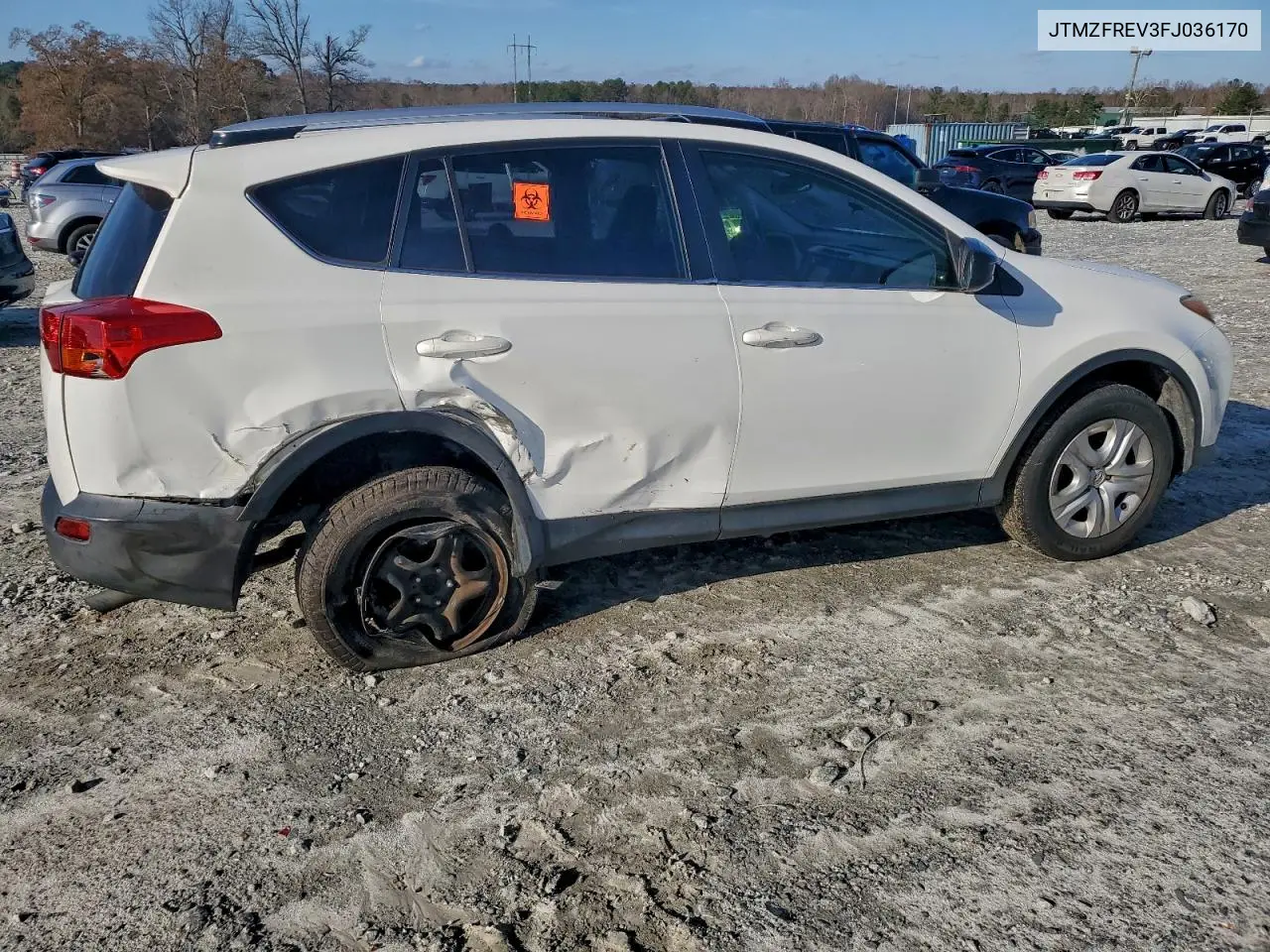 JTMZFREV3FJ036170 2015 Toyota Rav4 Le