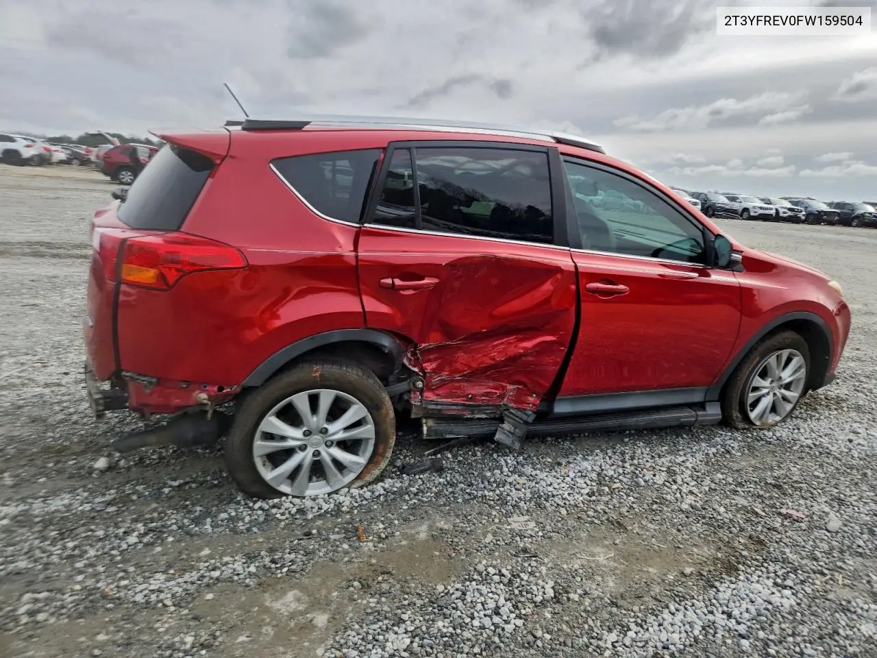 2T3YFREV0FW159504 2015 Toyota Rav4 Limited
