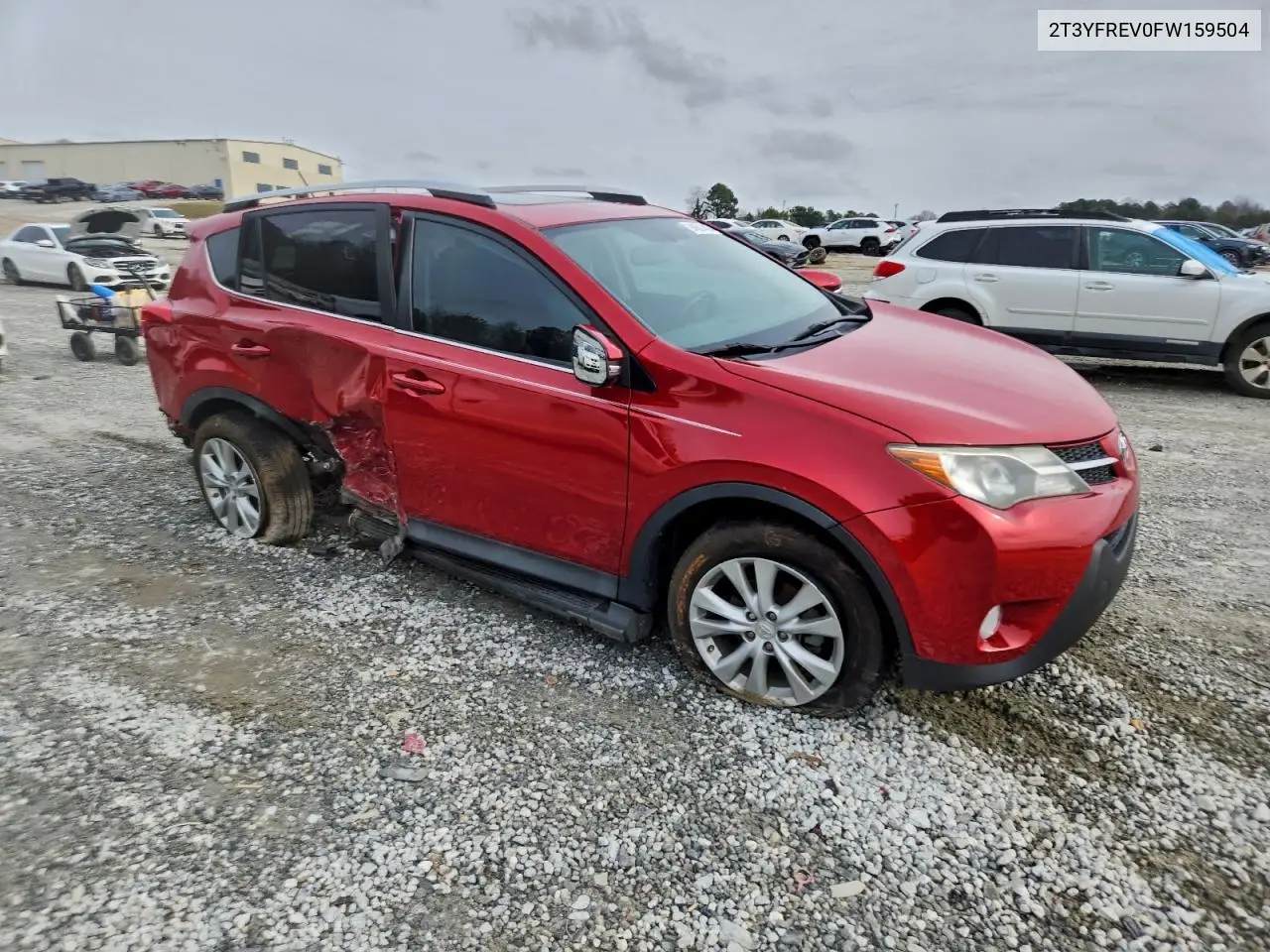 2T3YFREV0FW159504 2015 Toyota Rav4 Limited
