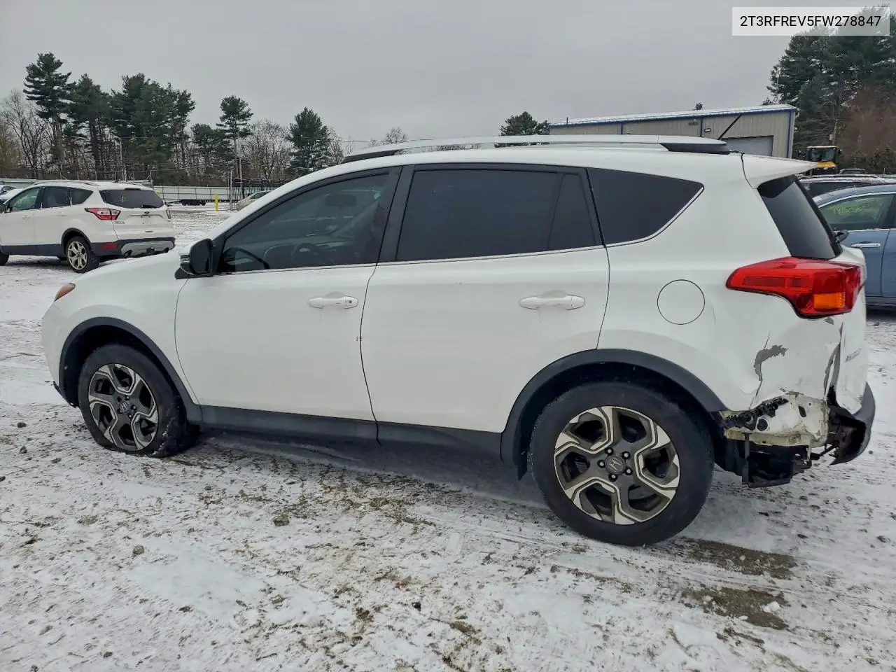2T3RFREV5FW278847 2015 Toyota Rav4 Xle