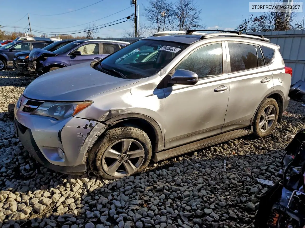 2T3RFREVXFW278357 2015 Toyota Rav4 Xle