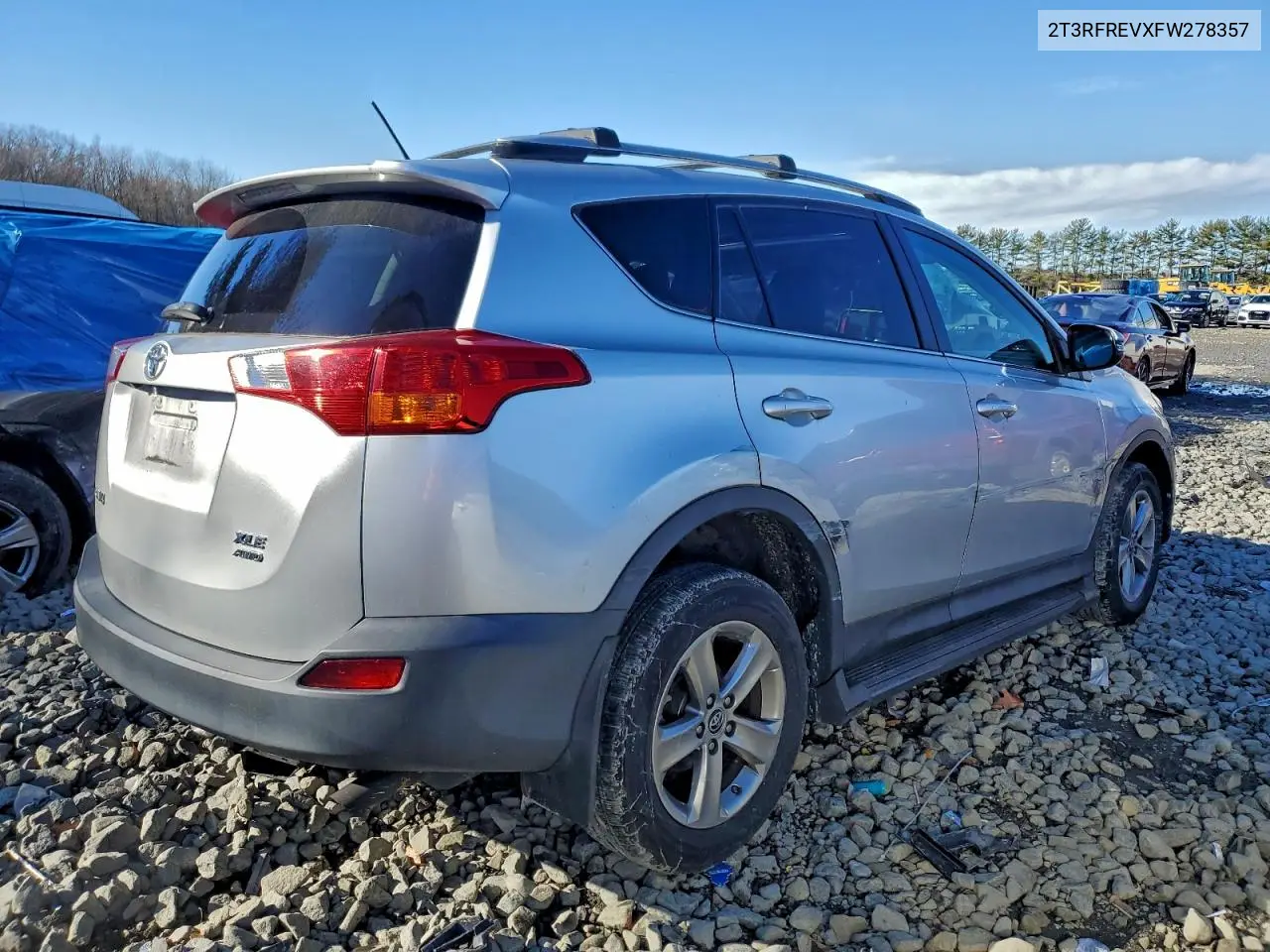 2T3RFREVXFW278357 2015 Toyota Rav4 Xle