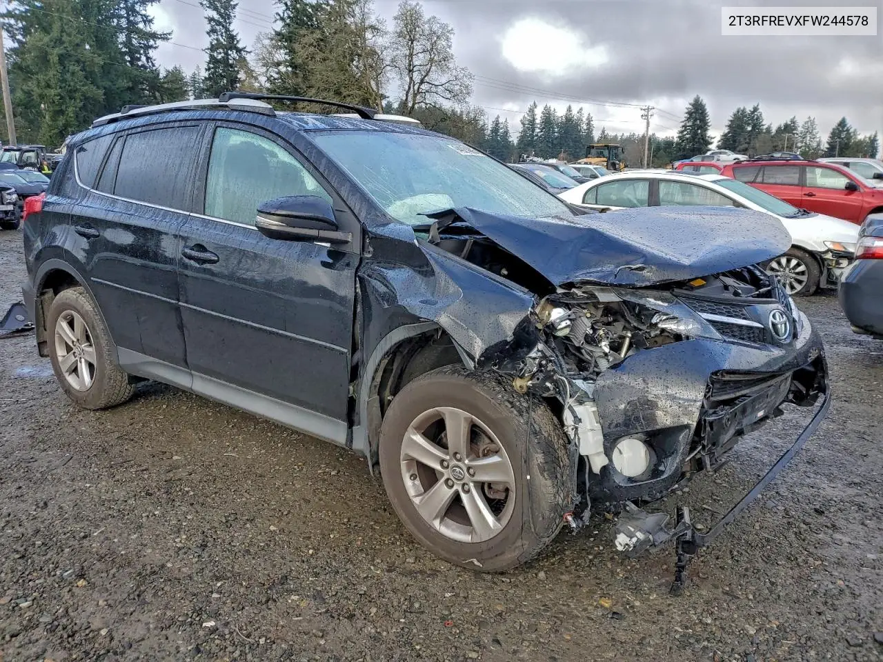 2T3RFREVXFW244578 2015 Toyota Rav4 Xle