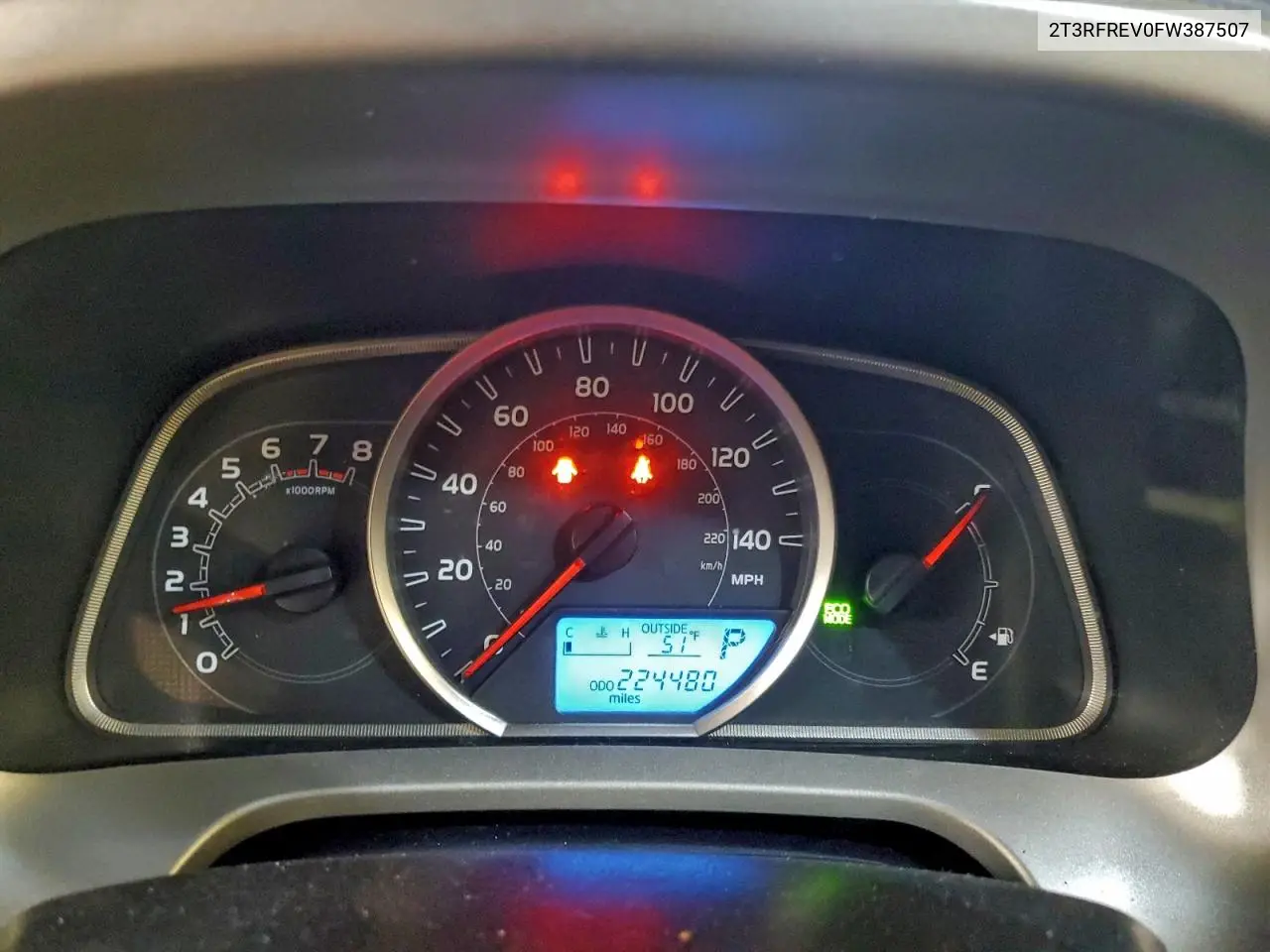 2T3RFREV0FW387507 2015 Toyota Rav4 Xle