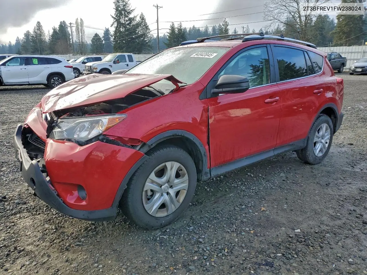 2T3BFREV1FW238024 2015 Toyota Rav4 Le