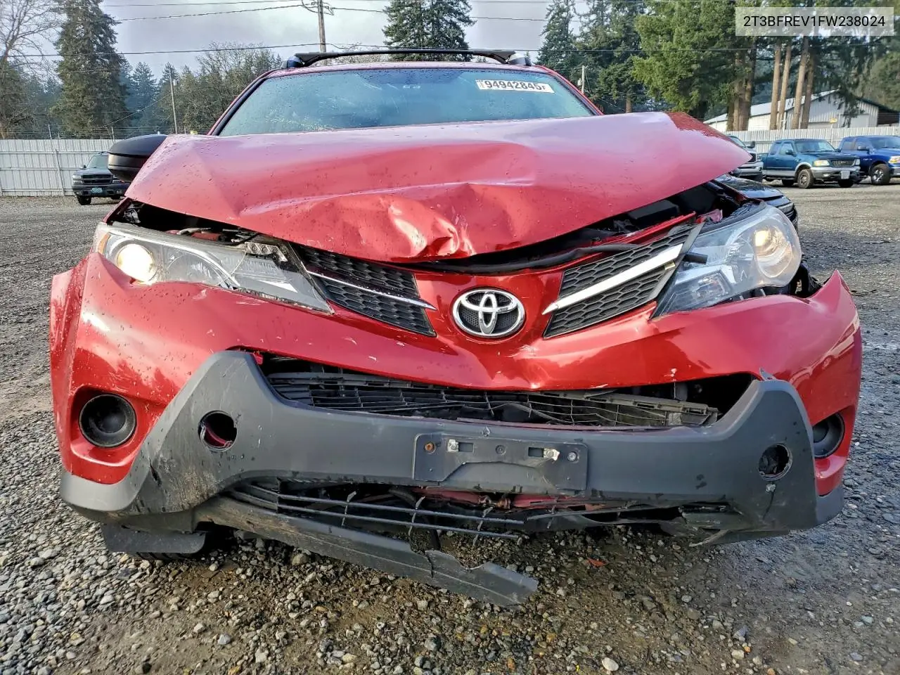 2T3BFREV1FW238024 2015 Toyota Rav4 Le