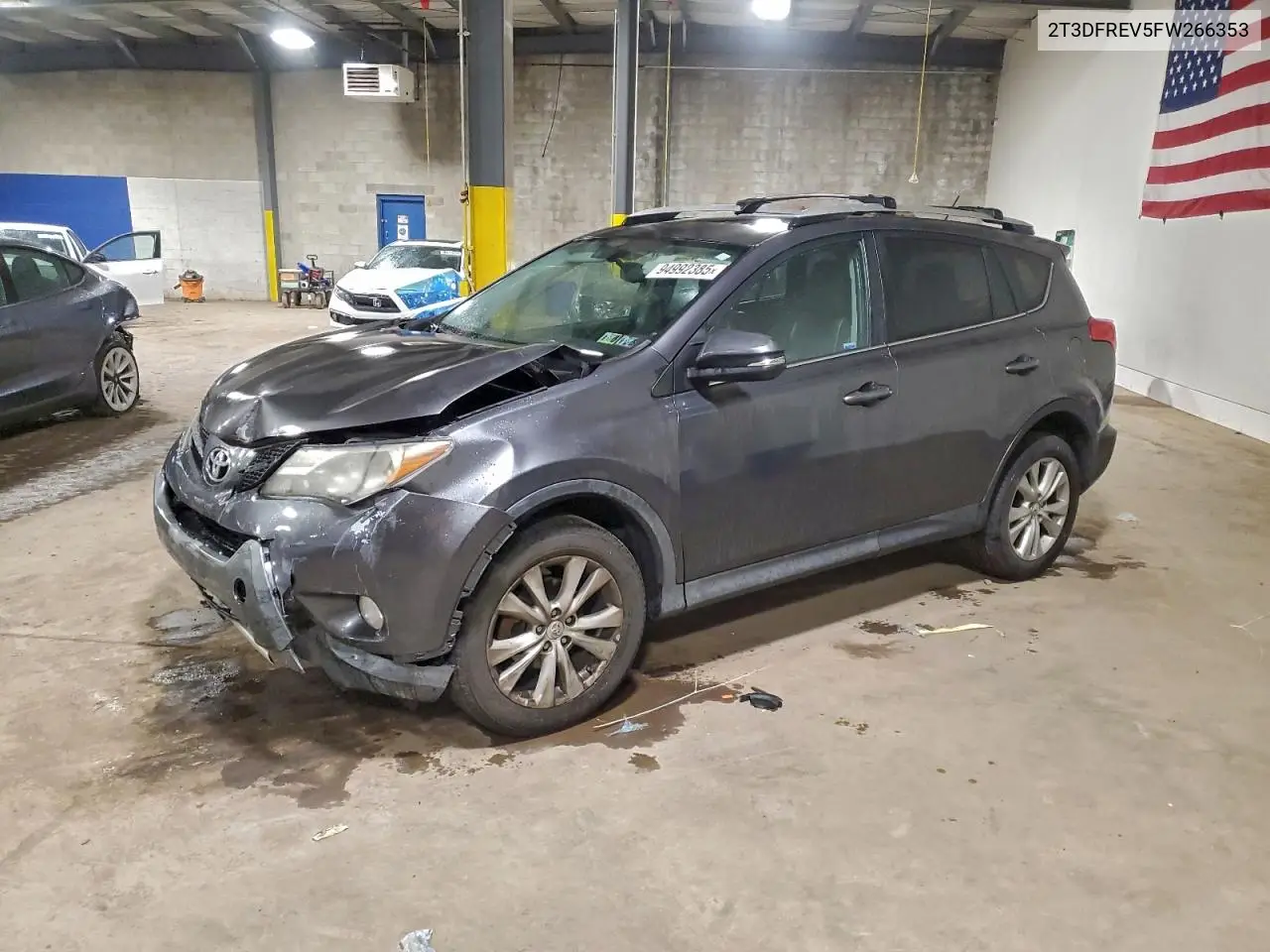 2T3DFREV5FW266353 2015 Toyota Rav4 Limited