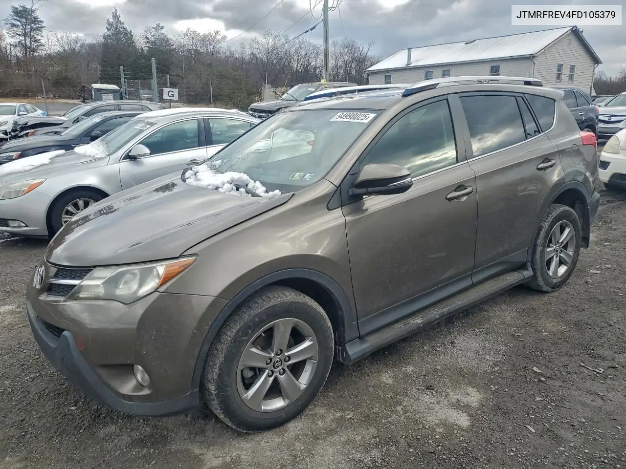 JTMRFREV4FD105379 2015 Toyota Rav4 Xle