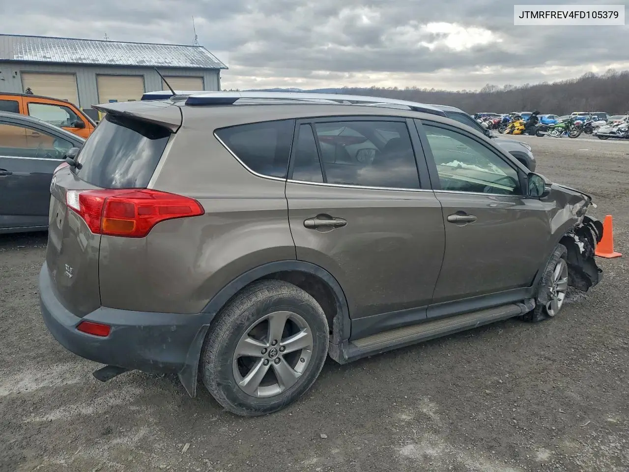 JTMRFREV4FD105379 2015 Toyota Rav4 Xle