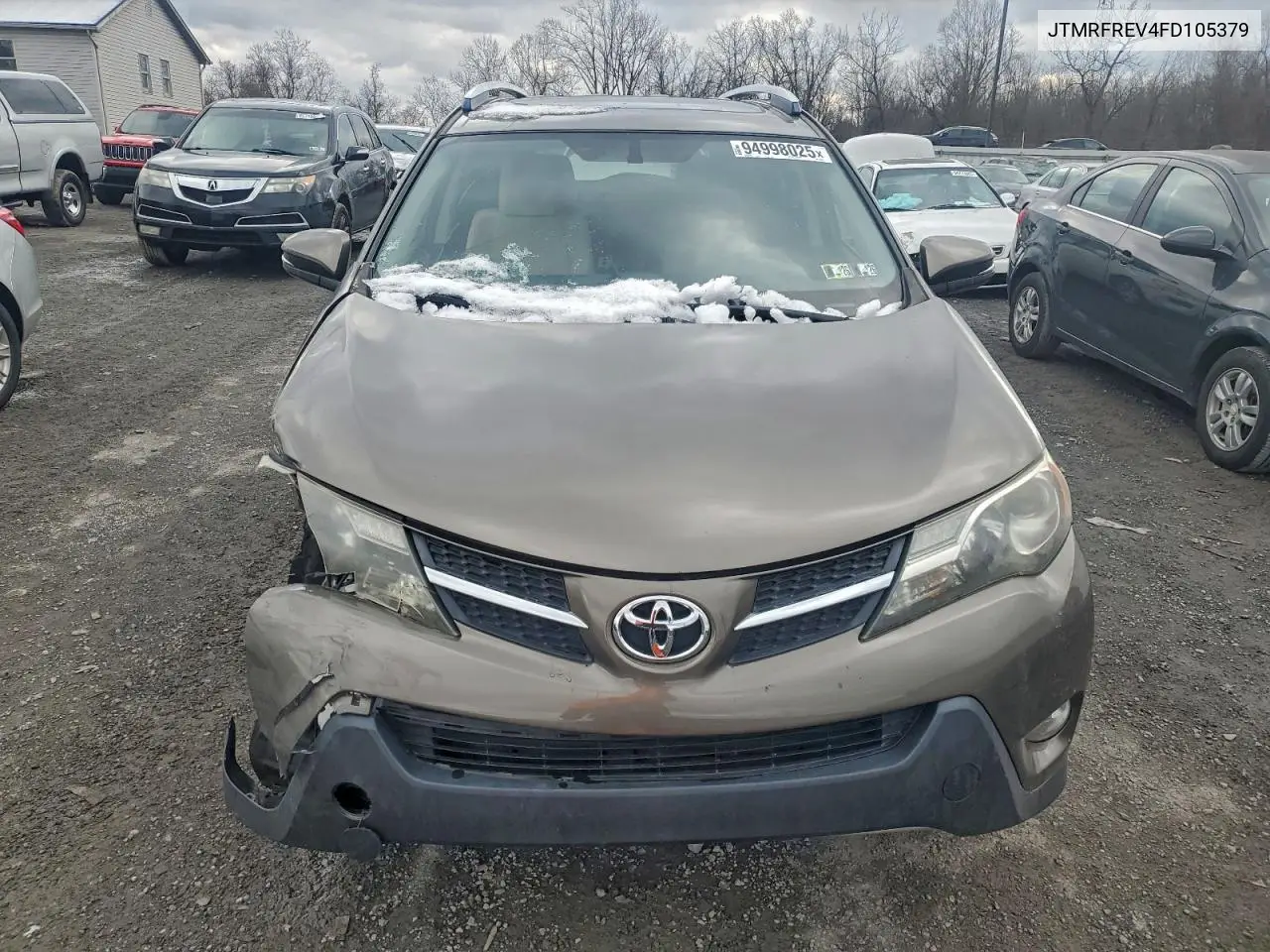 JTMRFREV4FD105379 2015 Toyota Rav4 Xle