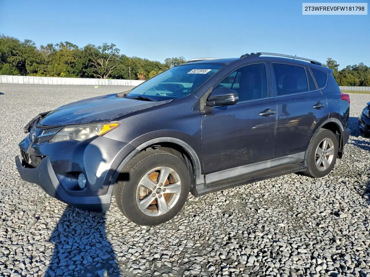 2T3WFREV0FW181798 2015 Toyota Rav4 Xle
