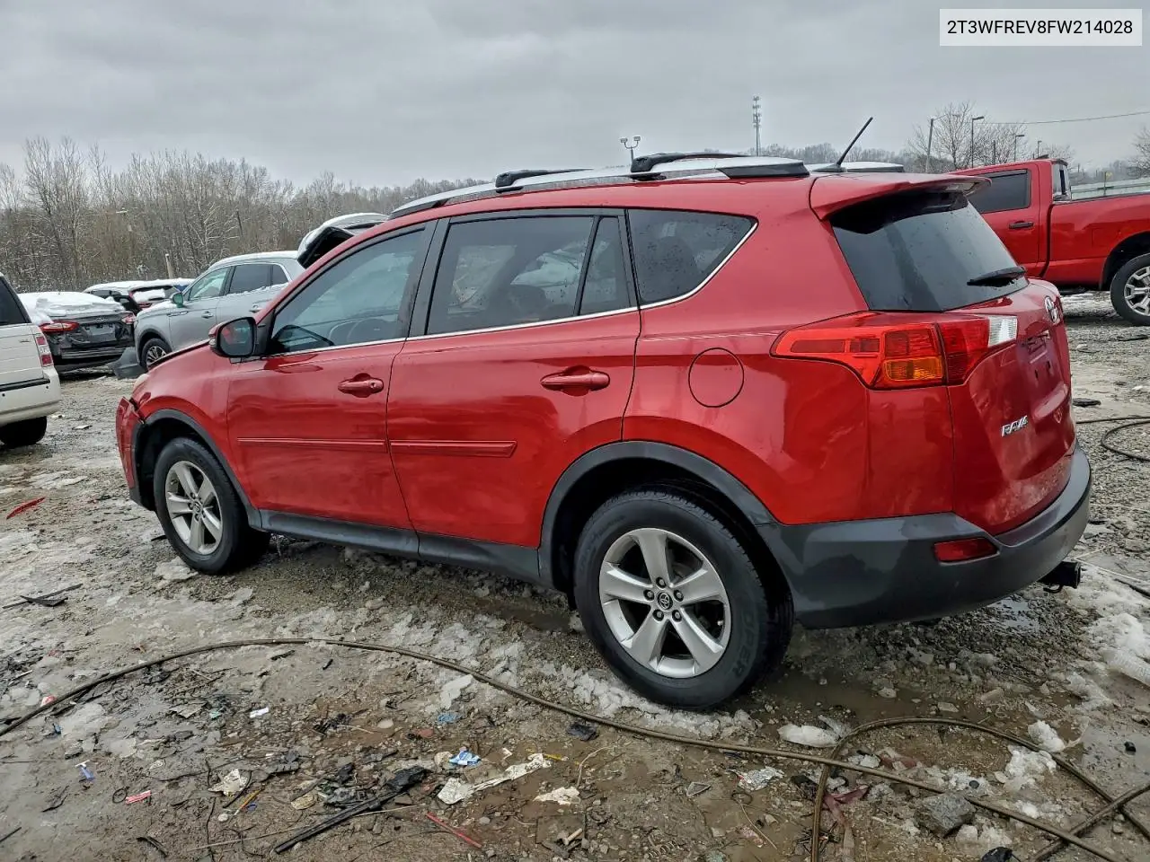2T3WFREV8FW214028 2015 Toyota Rav4 Xle