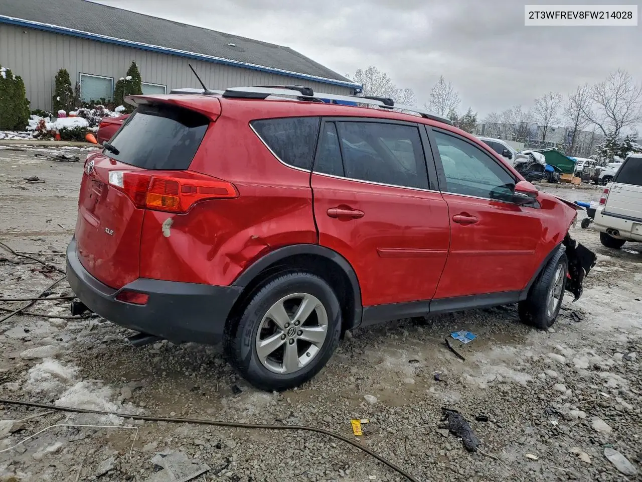 2T3WFREV8FW214028 2015 Toyota Rav4 Xle