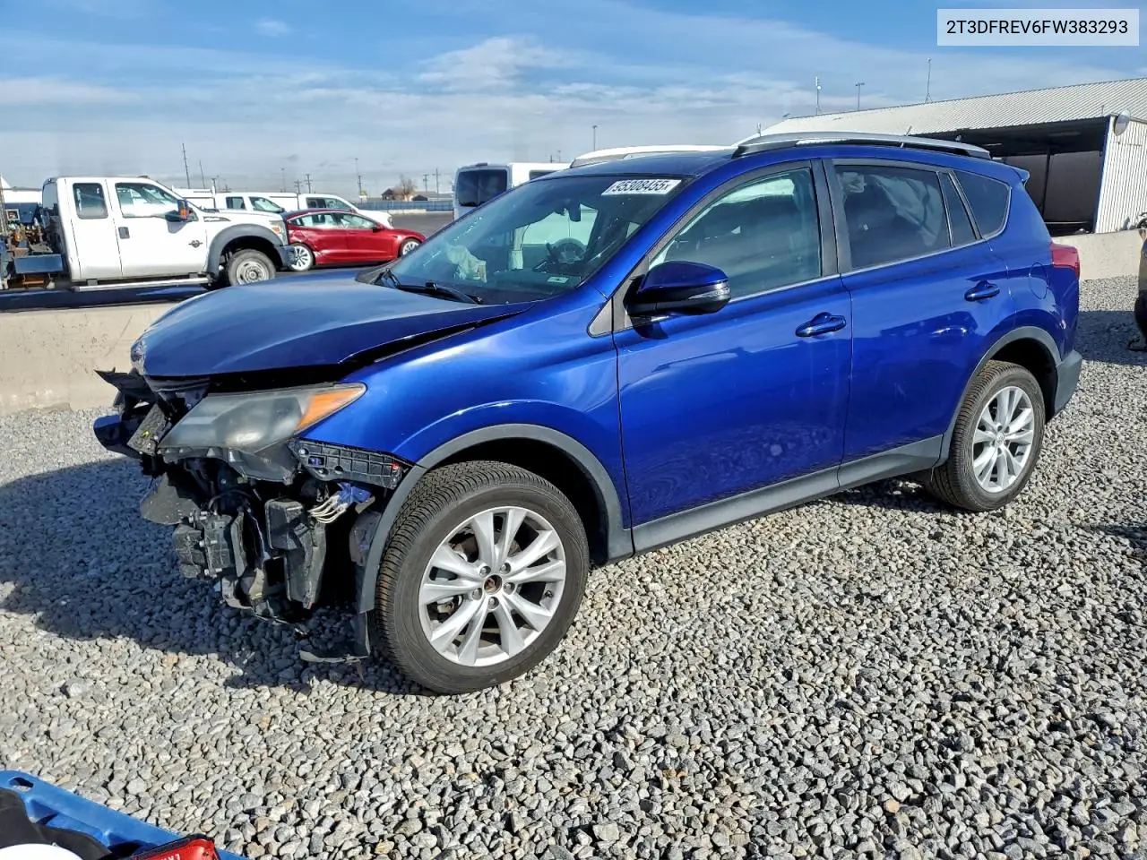 2T3DFREV6FW383293 2015 Toyota Rav4 Limited