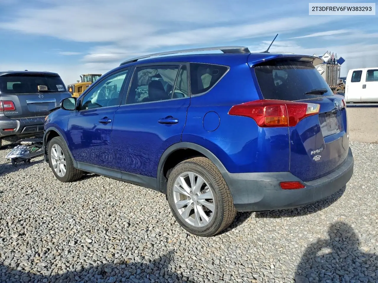 2T3DFREV6FW383293 2015 Toyota Rav4 Limited