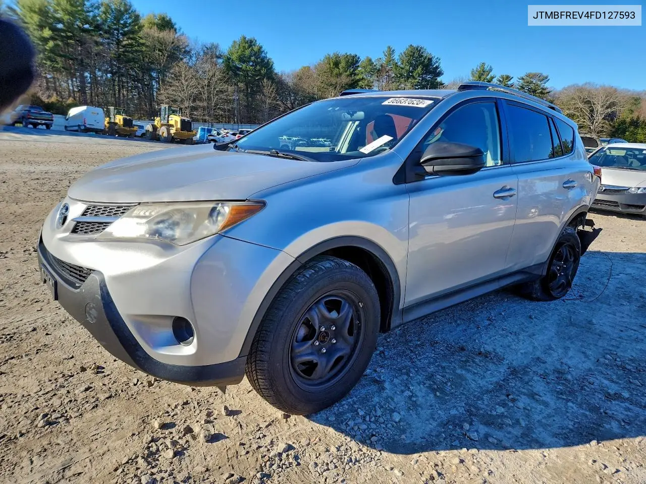 JTMBFREV4FD127593 2015 Toyota Rav4 Le