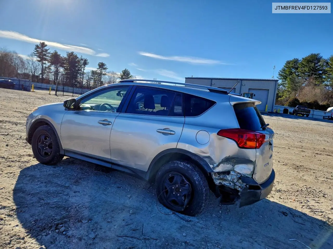JTMBFREV4FD127593 2015 Toyota Rav4 Le