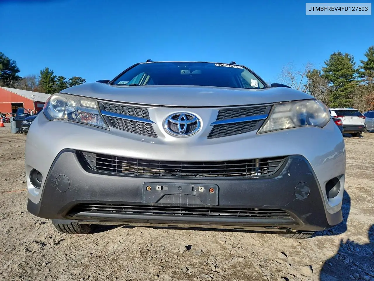 JTMBFREV4FD127593 2015 Toyota Rav4 Le