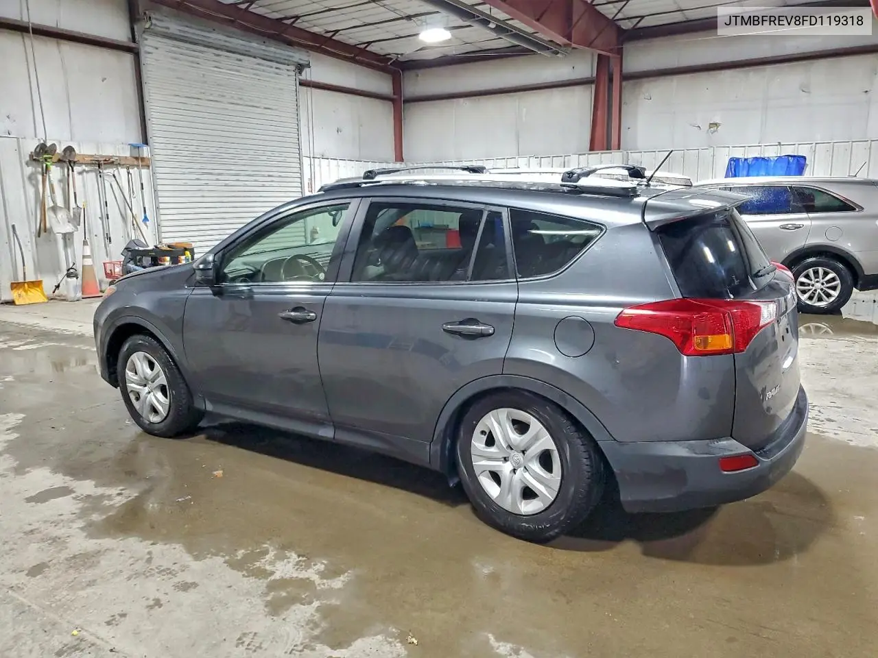JTMBFREV8FD119318 2015 Toyota Rav4 Le