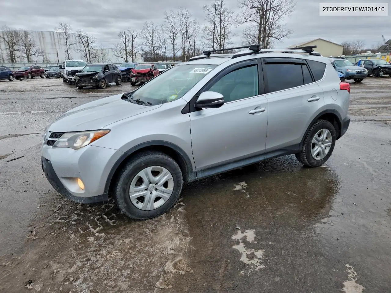 2T3DFREV1FW301440 2015 Toyota Rav4 Limited