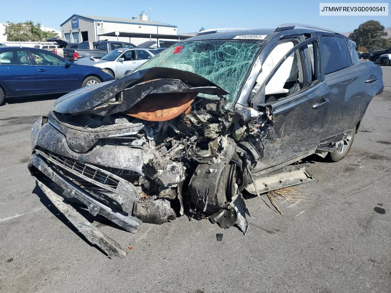 JTMWFREV3GD090541 2016 Toyota Rav4 Xle