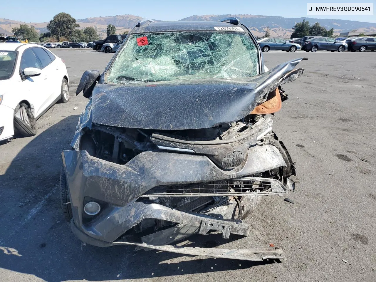 JTMWFREV3GD090541 2016 Toyota Rav4 Xle