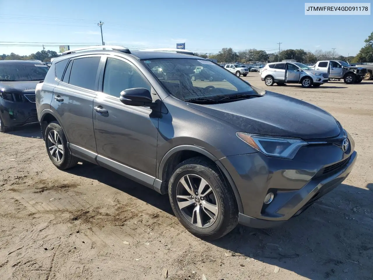 JTMWFREV4GD091178 2016 Toyota Rav4 Xle