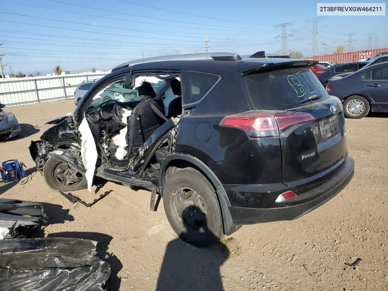 2T3BFREVXGW464211 2016 Toyota Rav4 Le