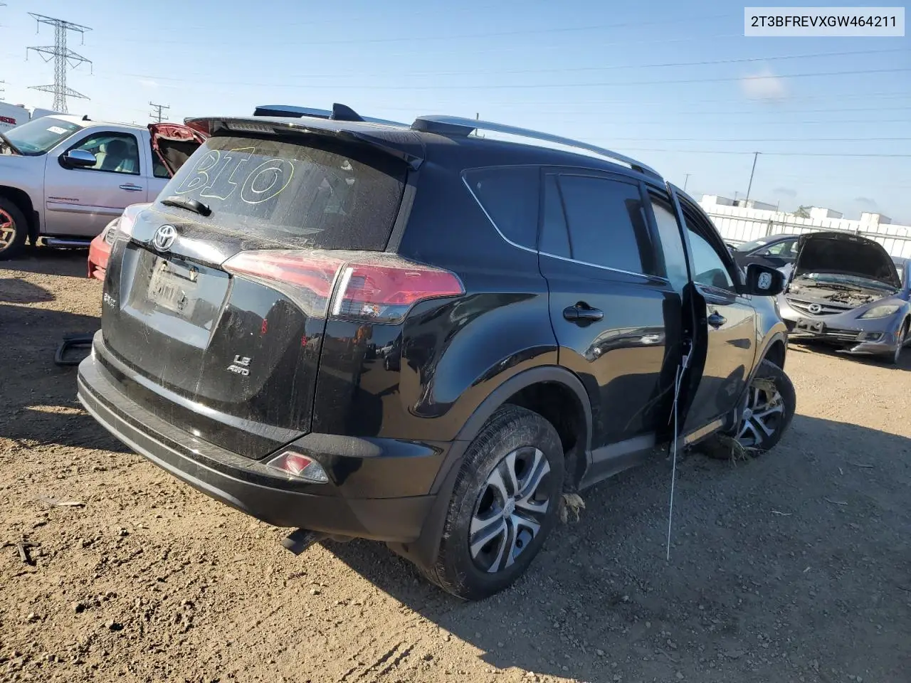 2T3BFREVXGW464211 2016 Toyota Rav4 Le