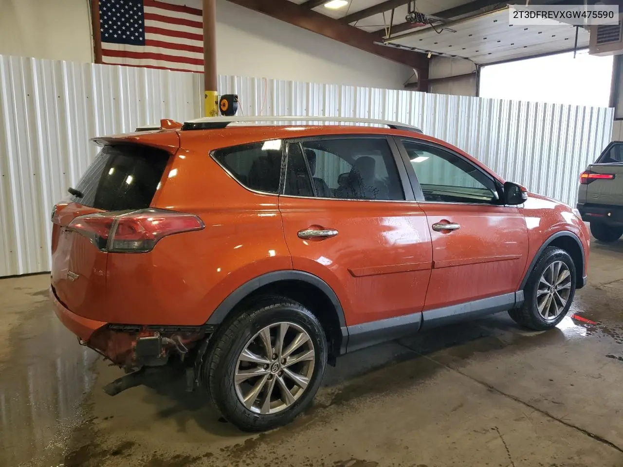 2T3DFREVXGW475590 2016 Toyota Rav4 Limited