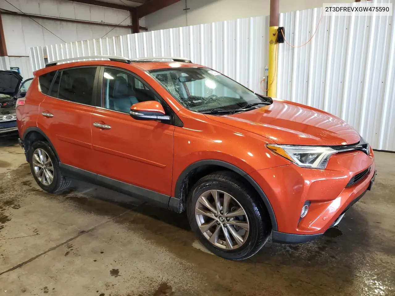 2T3DFREVXGW475590 2016 Toyota Rav4 Limited