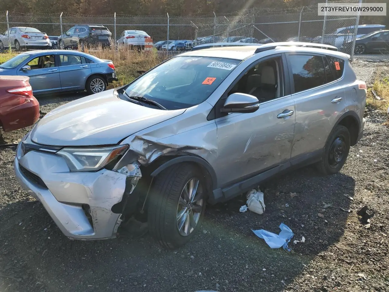 2T3YFREV1GW299000 2016 Toyota Rav4 Limited