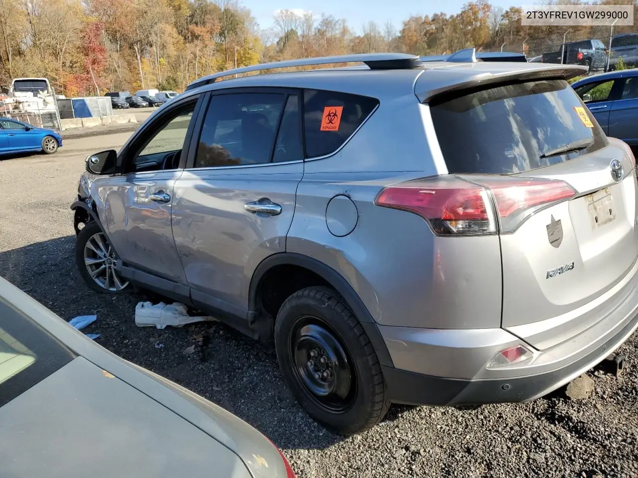 2T3YFREV1GW299000 2016 Toyota Rav4 Limited
