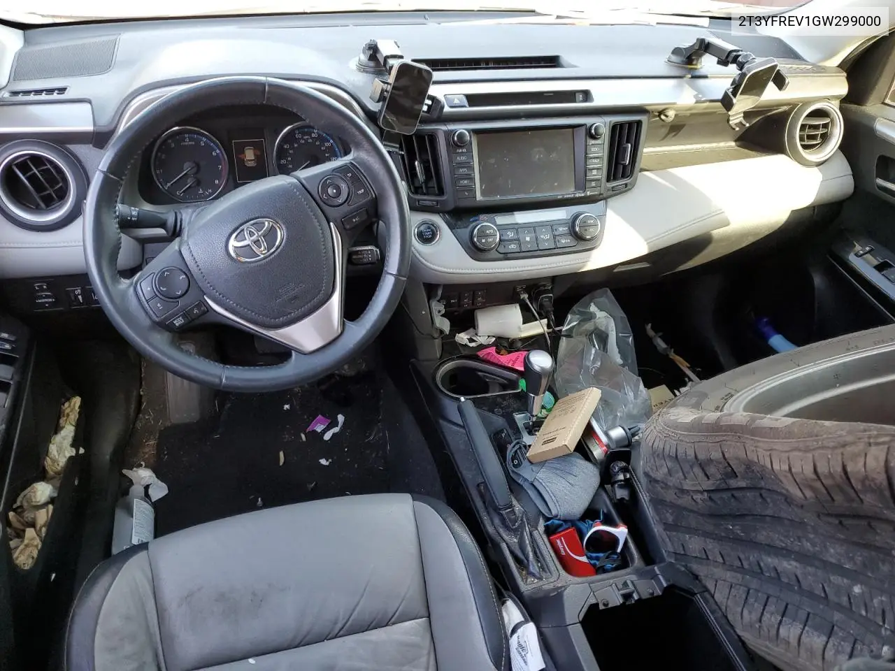 2T3YFREV1GW299000 2016 Toyota Rav4 Limited