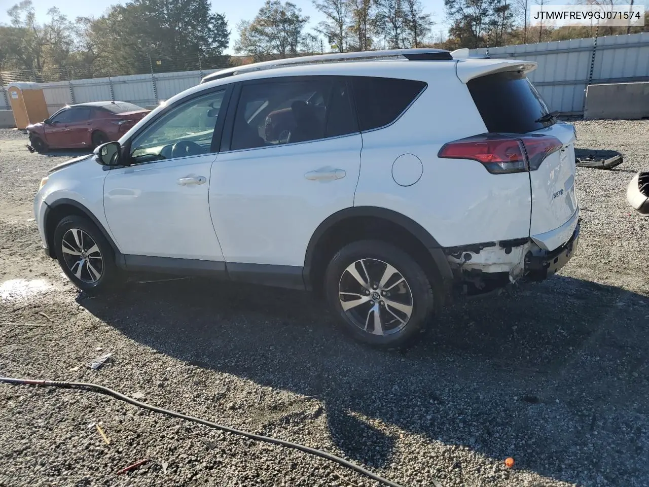 JTMWFREV9GJ071574 2016 Toyota Rav4 Xle