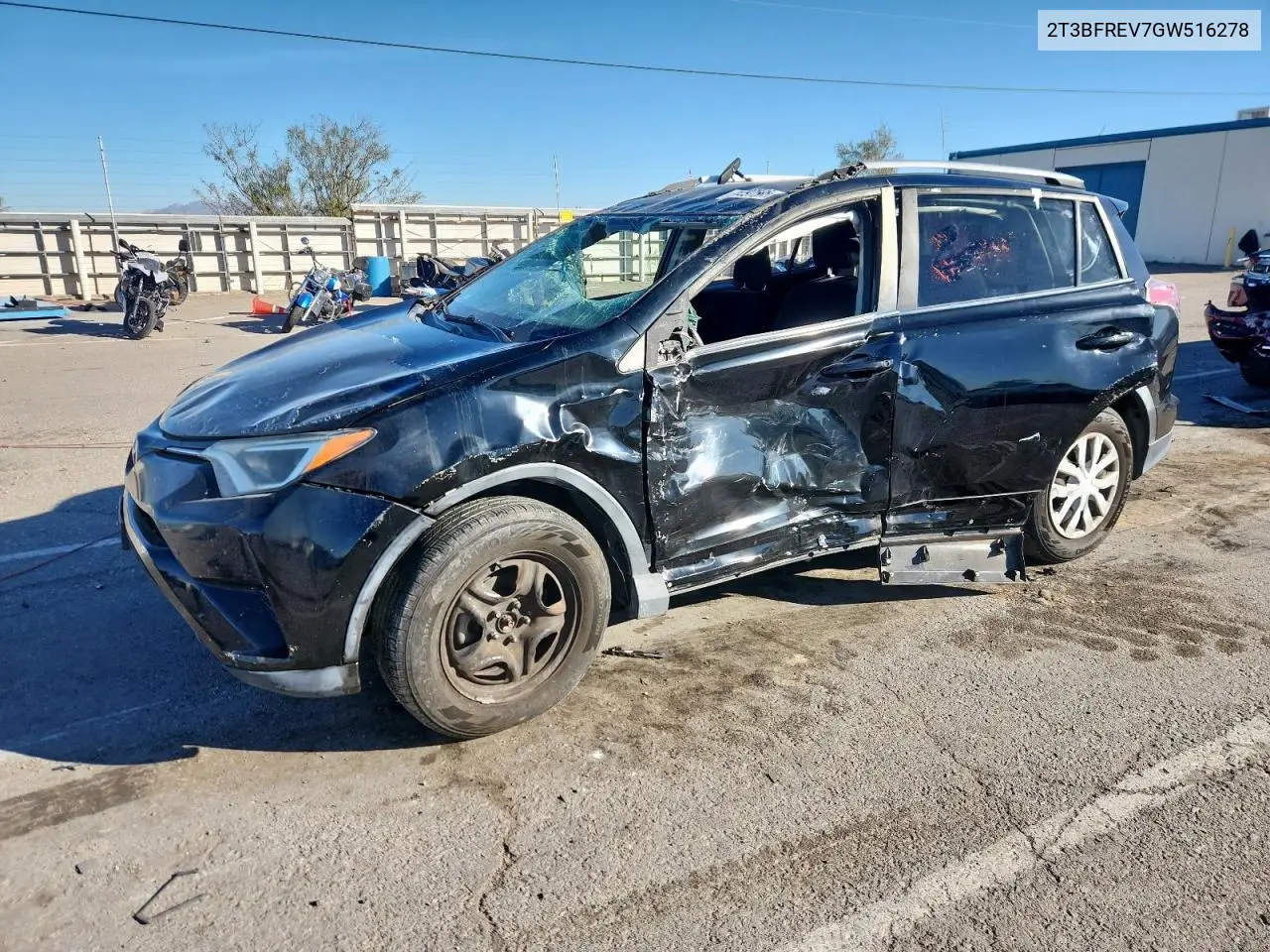 2T3BFREV7GW516278 2016 Toyota Rav4 Le