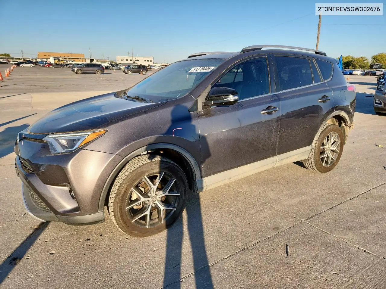 2T3NFREV5GW302676 2016 Toyota Rav4 Se