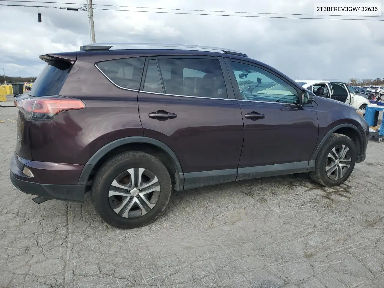 2T3BFREV3GW432636 2016 Toyota Rav4 Le