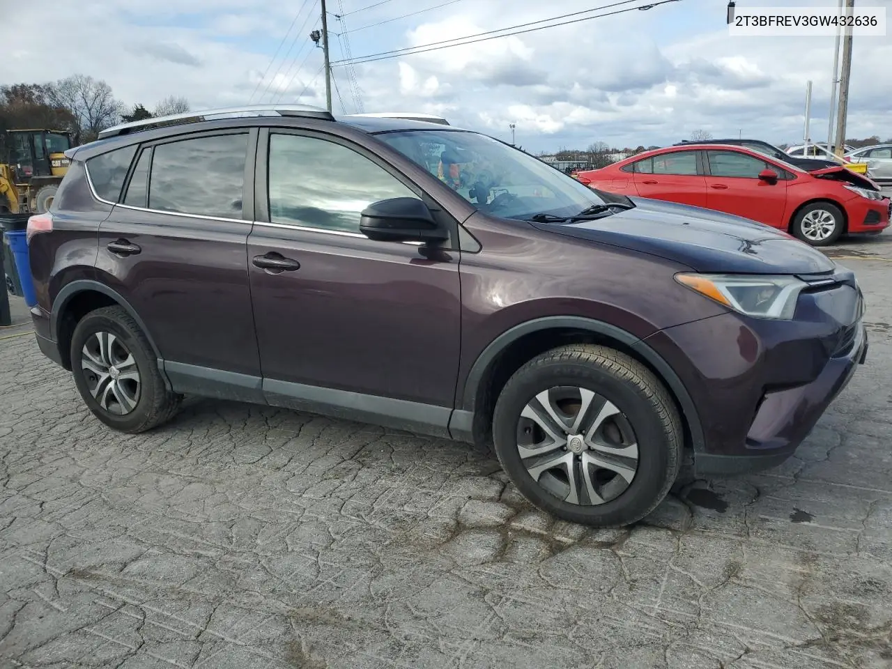 2T3BFREV3GW432636 2016 Toyota Rav4 Le