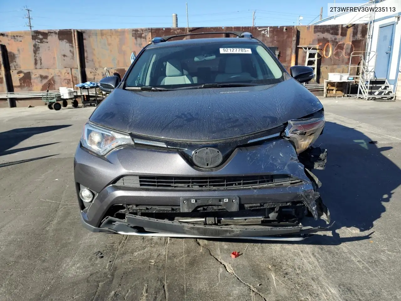 2T3WFREV3GW235113 2016 Toyota Rav4 Xle