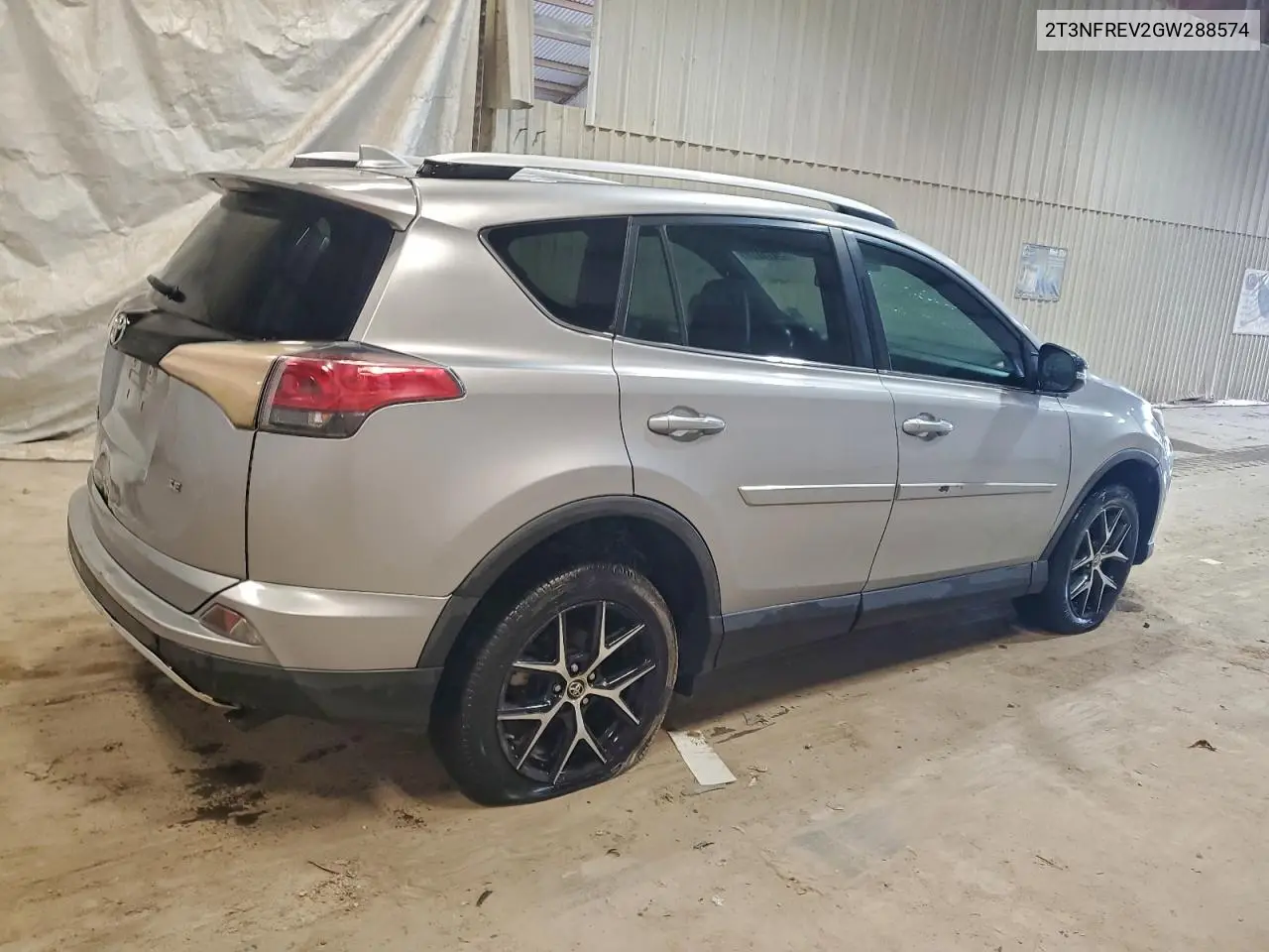 2T3NFREV2GW288574 2016 Toyota Rav4 Se